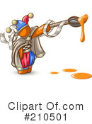 Jester Clipart #210501 by Leo Blanchette