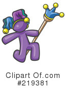 Jester Clipart #219381 by Leo Blanchette