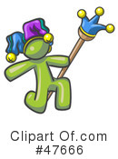 Jester Clipart #47666 by Leo Blanchette