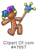 Jester Clipart #47667 by Leo Blanchette