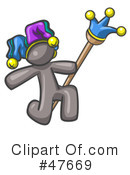 Jester Clipart #47669 by Leo Blanchette