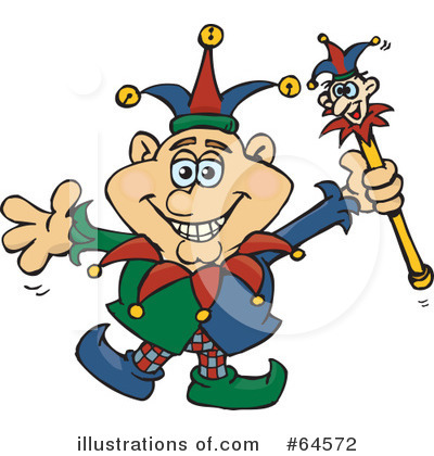 Jester Clipart #64572 by Dennis Holmes Designs