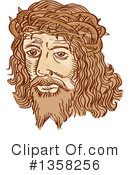 Jesus Christ Clipart #1358256 by patrimonio