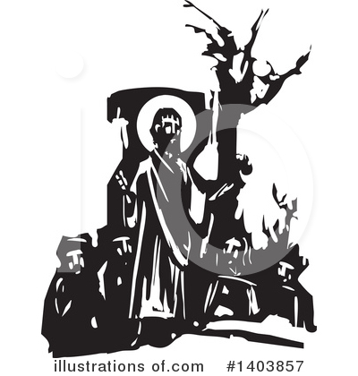 Royalty-Free (RF) Jesus Clipart Illustration by xunantunich - Stock Sample #1403857