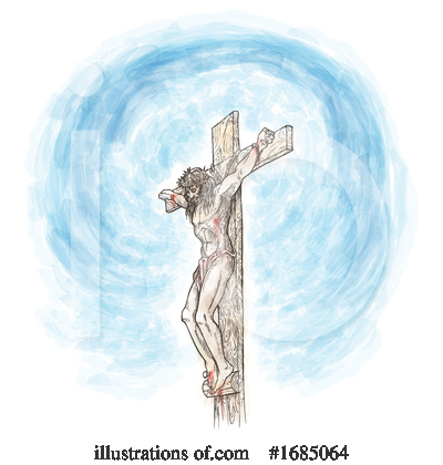 Royalty-Free (RF) Jesus Clipart Illustration by Domenico Condello - Stock Sample #1685064