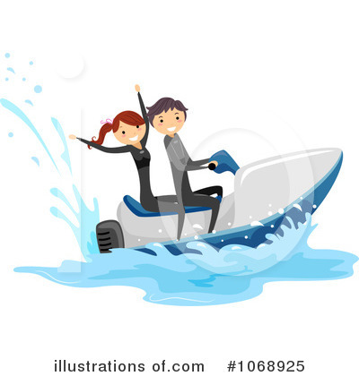 Jet Ski Clipart #1068925 by BNP Design Studio