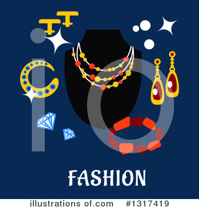 Jewelery Clipart #1317419 by Vector Tradition SM