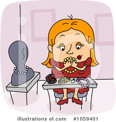 Royalty-Free (RF) Jewelry Clipart Illustration by BNP Design Studio - Stock Sample #1059401