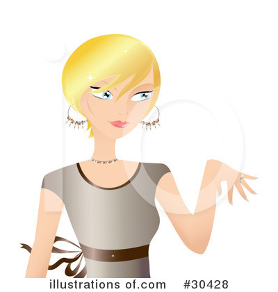 Blond Clipart #30428 by Melisende Vector