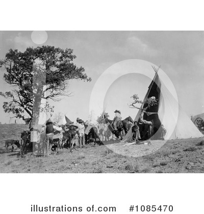 Royalty-Free (RF) Jicarilla Indians Clipart Illustration by JVPD - Stock Sample #1085470