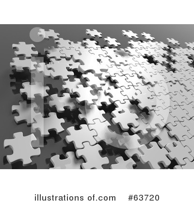 Royalty-Free (RF) Jigsaw Puzzle Clipart Illustration by Tonis Pan - Stock Sample #63720