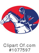 Jockey Clipart #1077597 by patrimonio