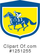 Jockey Clipart #1251255 by patrimonio