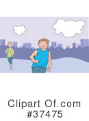 Jogging Clipart #37475 by Lisa Arts