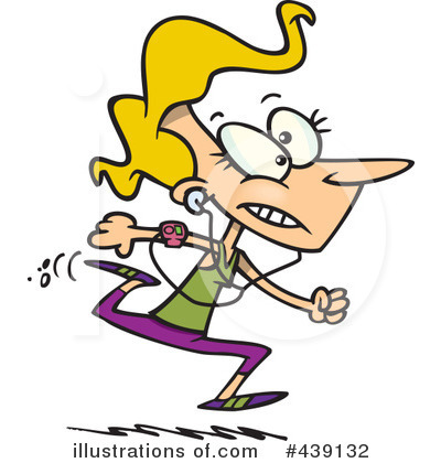Jogging Clipart #439132 by toonaday