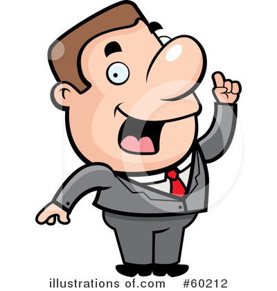 Businessman Clipart #60212 by Cory Thoman