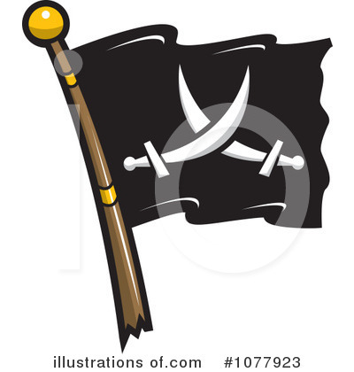 Jolly Roger Clipart #1077923 by jtoons