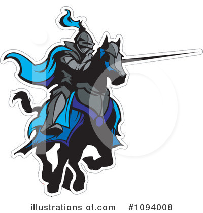 Knight Clipart #1094008 by Chromaco