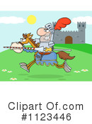 Jousting Clipart #1123446 by Hit Toon