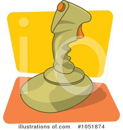 Royalty-Free (RF) Joystick Clipart Illustration by Any Vector - Stock Sample #1051874