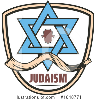 Royalty-Free (RF) Judaism Clipart Illustration by Vector Tradition SM - Stock Sample #1648771