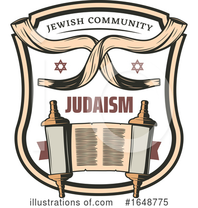 Royalty-Free (RF) Judaism Clipart Illustration by Vector Tradition SM - Stock Sample #1648775