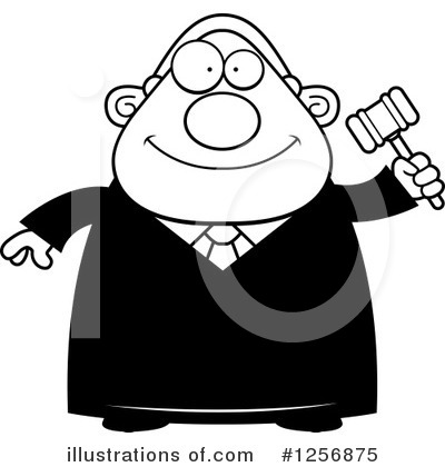 Judge Clipart #1256875 by Cory Thoman