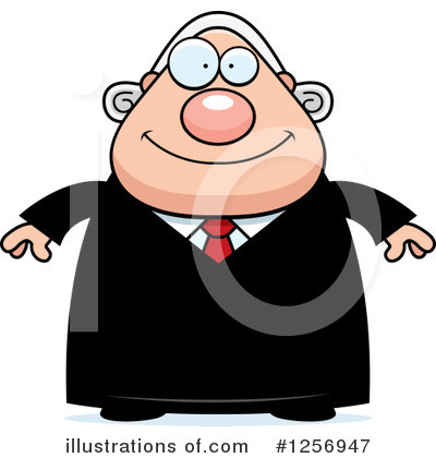 Royalty-Free (RF) Judge Clipart Illustration by Cory Thoman - Stock Sample #1256947