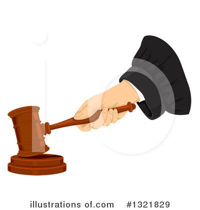 Royalty-Free (RF) Judge Clipart Illustration by BNP Design Studio - Stock Sample #1321829