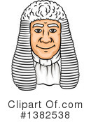 Judge Clipart #1382538 by Vector Tradition SM