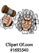 Judge Clipart #1693540 by AtStockIllustration