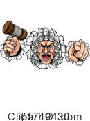 Judge Clipart #1749430 by AtStockIllustration