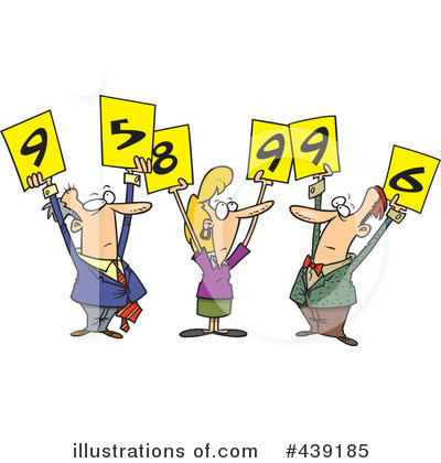 Royalty-Free (RF) Judges Clipart Illustration by toonaday - Stock Sample #439185