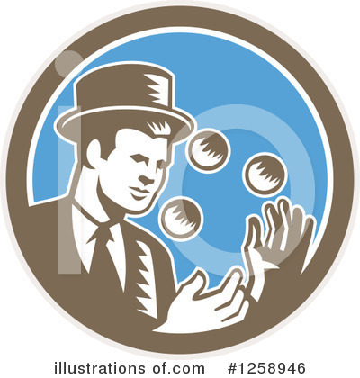 Juggling Clipart #1258946 by patrimonio