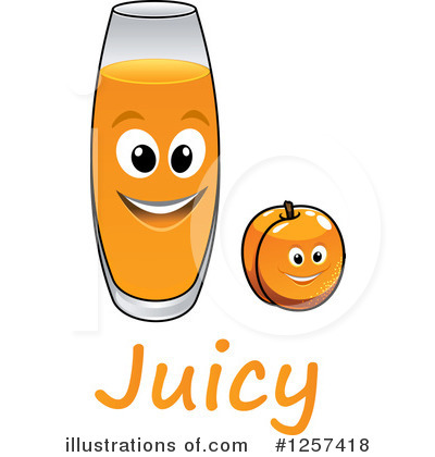 Royalty-Free (RF) Juice Clipart Illustration by Vector Tradition SM - Stock Sample #1257418