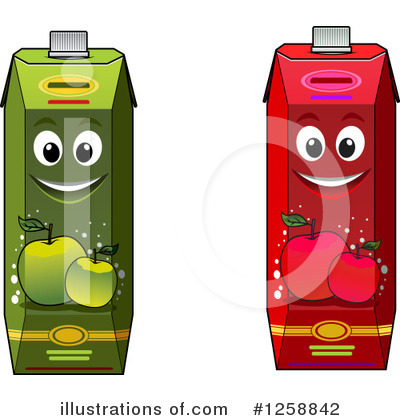 Royalty-Free (RF) Juice Clipart Illustration by Vector Tradition SM - Stock Sample #1258842