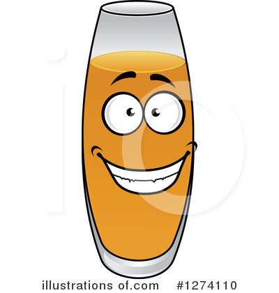 Royalty-Free (RF) Juice Clipart Illustration by Vector Tradition SM - Stock Sample #1274110