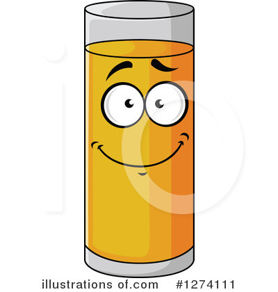Royalty-Free (RF) Juice Clipart Illustration by Vector Tradition SM - Stock Sample #1274111
