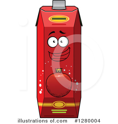 Royalty-Free (RF) Juice Clipart Illustration by Vector Tradition SM - Stock Sample #1280004