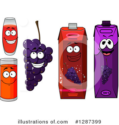 Royalty-Free (RF) Juice Clipart Illustration by Vector Tradition SM - Stock Sample #1287399