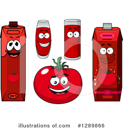 Royalty-Free (RF) Juice Clipart Illustration by Vector Tradition SM - Stock Sample #1289866