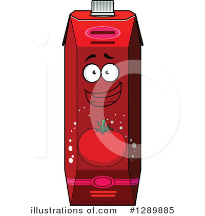 Tomato Juice Clipart #1289885 by Vector Tradition SM