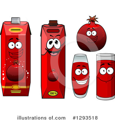 Royalty-Free (RF) Juice Clipart Illustration by Vector Tradition SM - Stock Sample #1293518