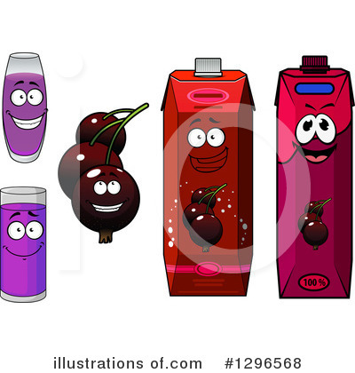 Royalty-Free (RF) Juice Clipart Illustration by Vector Tradition SM - Stock Sample #1296568