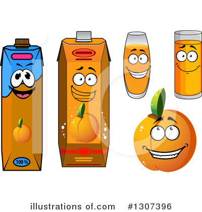 Royalty-Free (RF) Juice Clipart Illustration by Vector Tradition SM - Stock Sample #1307396