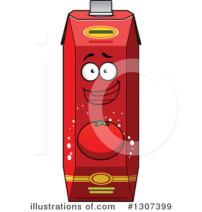 Tomato Juice Clipart #1307399 by Vector Tradition SM