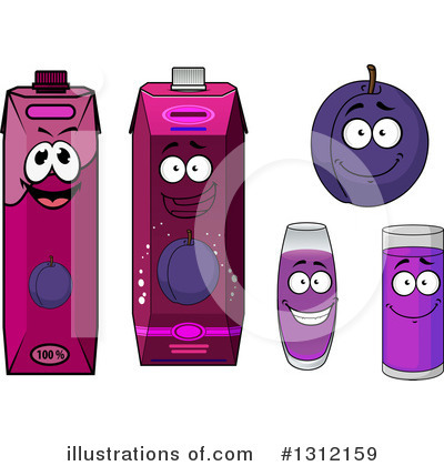 Royalty-Free (RF) Juice Clipart Illustration by Vector Tradition SM - Stock Sample #1312159