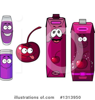 Royalty-Free (RF) Juice Clipart Illustration by Vector Tradition SM - Stock Sample #1313950