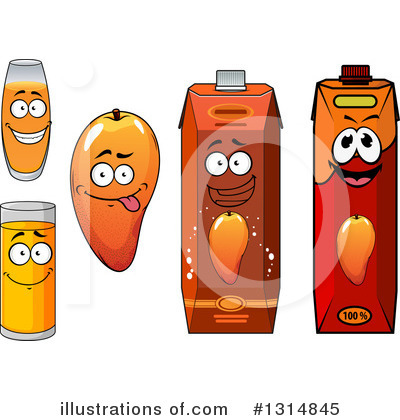 Royalty-Free (RF) Juice Clipart Illustration by Vector Tradition SM - Stock Sample #1314845