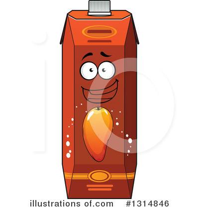 Royalty-Free (RF) Juice Clipart Illustration by Vector Tradition SM - Stock Sample #1314846